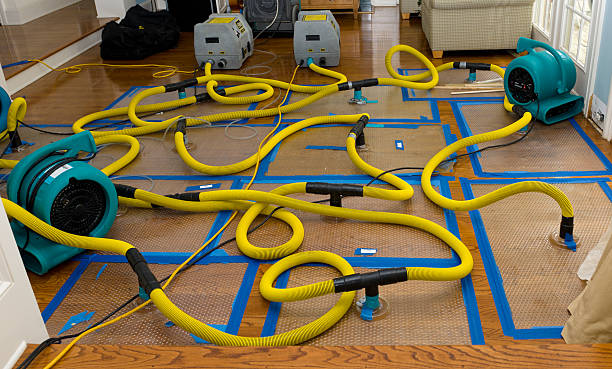 Professional Water Damage Restoration technician working in Uniontown, PA